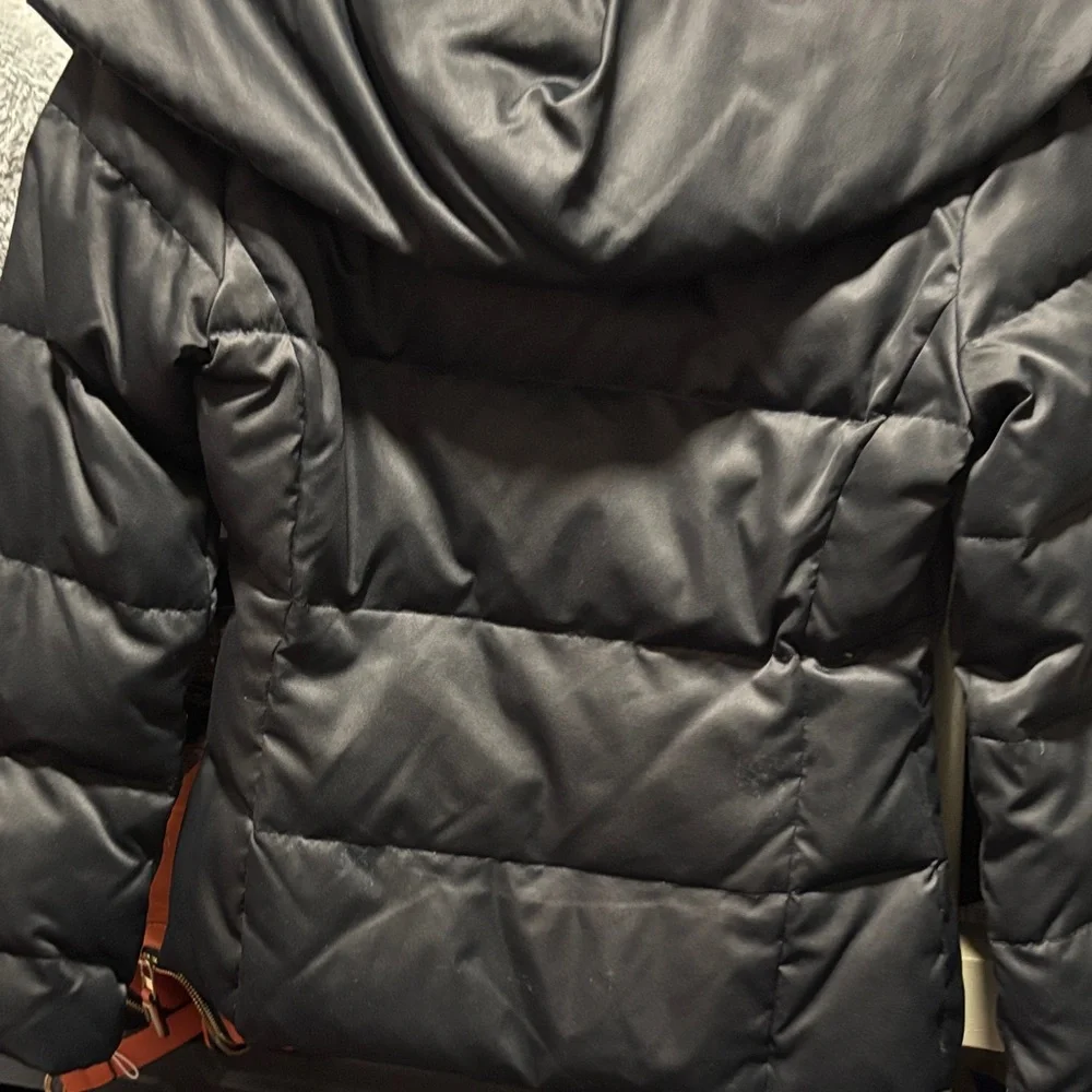 Nine West Charcoal Puffer Jacket for Women - Picture 4 of 7